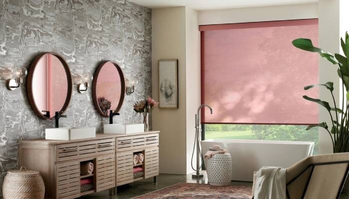 Hunter Douglas Designer Roller Shades, blackout shades, Blackout roller blind near Wayne, New Jersey (NJ)