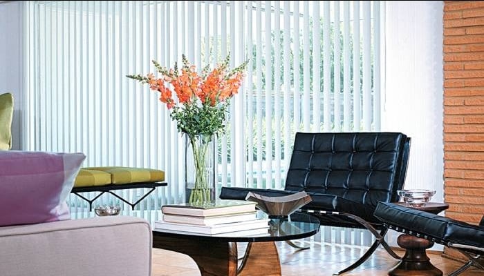 Hunter Douglas Vertical Solutions® Vertical Blinds window blinds wood blinds metal blinds Wayne, New Jersey (NJ)